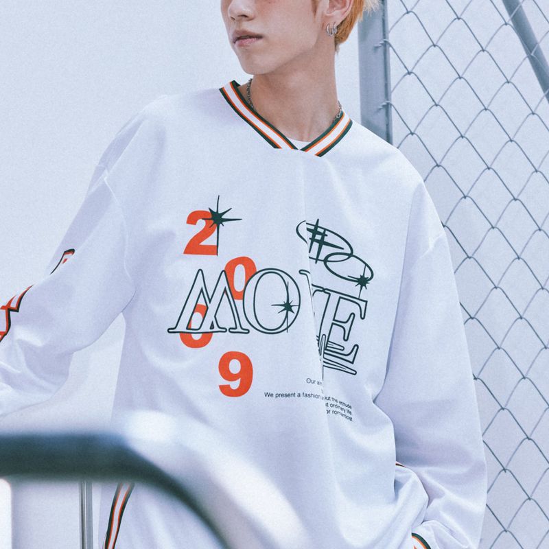 ROMANTIC CROWN（ロマンティッククラウン）の「MOVEMENT FOOTBALL JERSEY（Tops）」