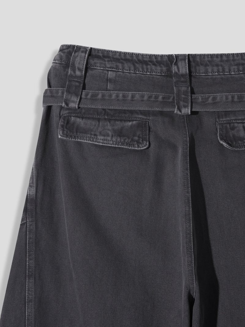 LMN Maison Belted Pintuck Cargo Pants (3 colors)