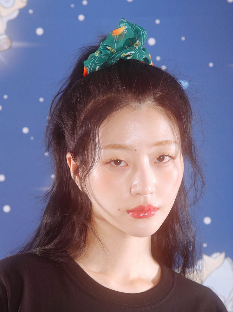 1 0 jeju orange scrunchie