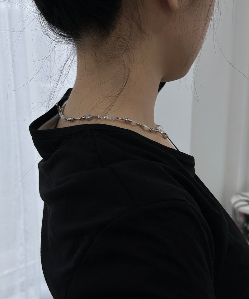 coral bell necklace