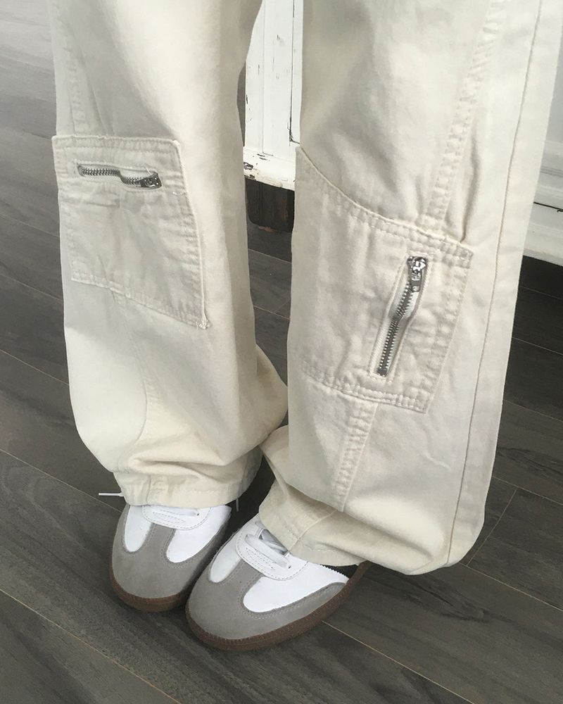 Mudy Seamed Pocket Bootcut Pants