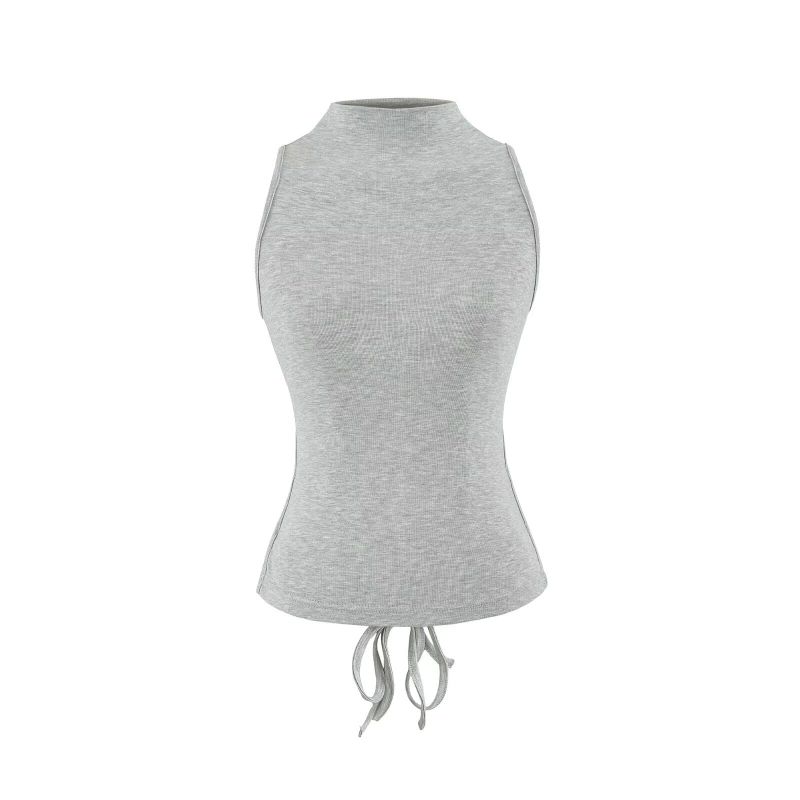 Leona Mock Neck Sleeveless