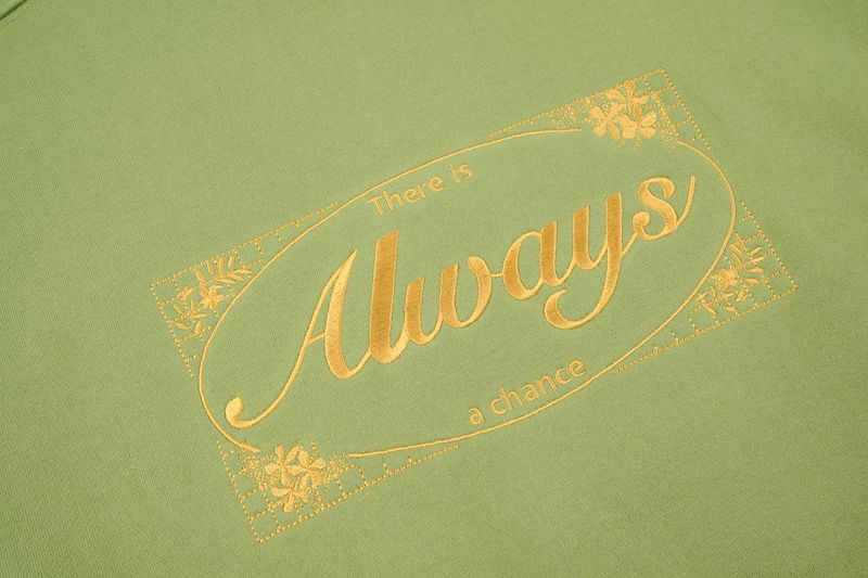 ALWAYS EMBROIDERED SWEATSHIRT(OLIVE)