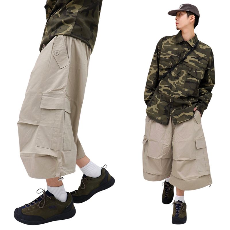 Vintage 8-Part Bermuda Cargo Pants