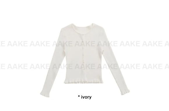 MELLOW FRILL CARDIGAN
