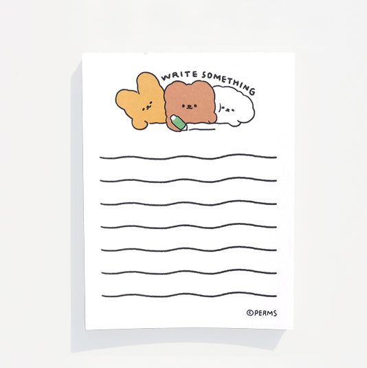 PERMS(パムズ)の「Memo Pad | Writhe Something(Smartphone Accessories)」