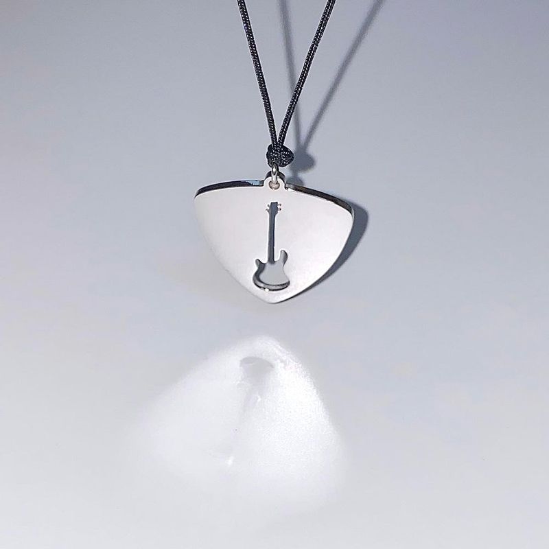 guitar pick necklace