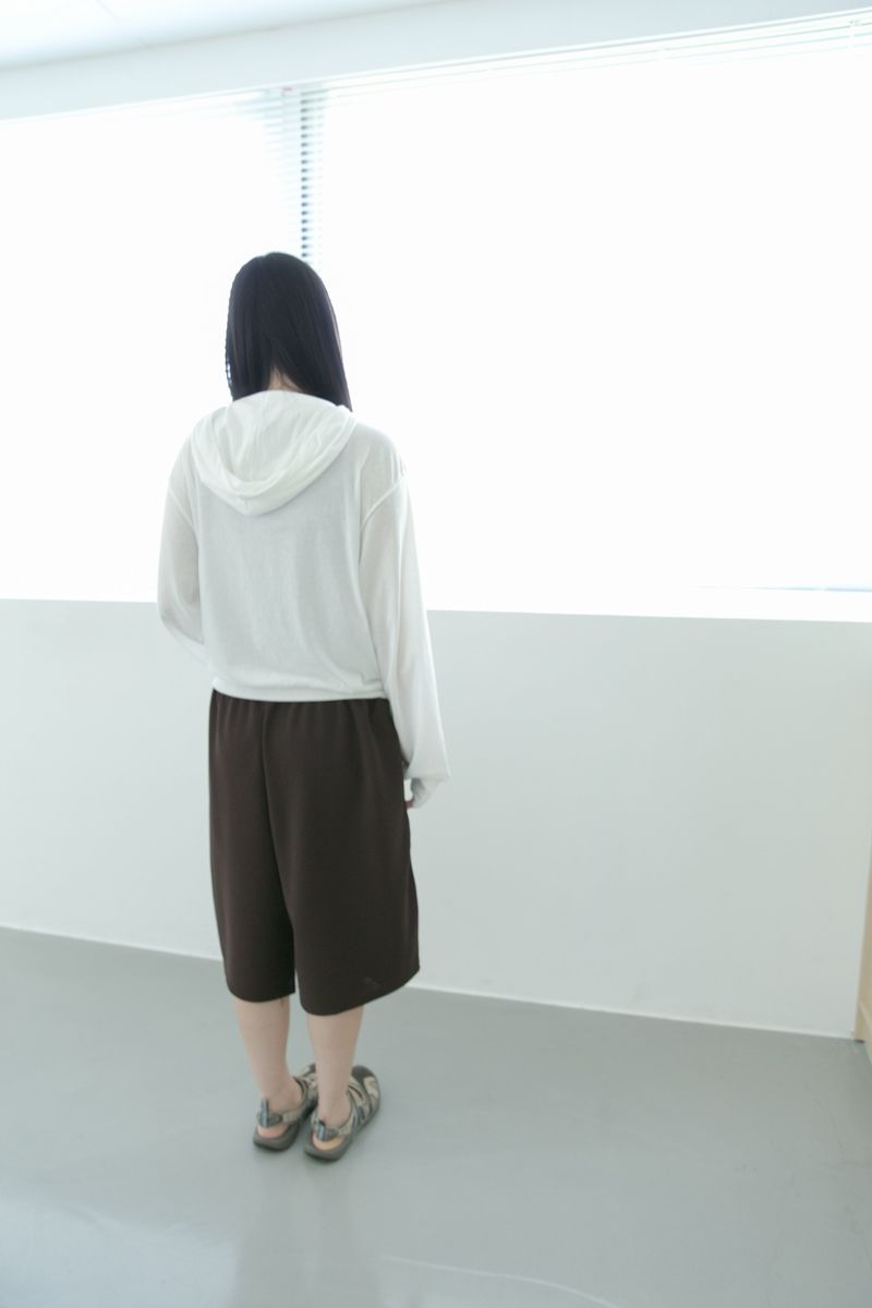 mild loose hood zip-up(4colors)