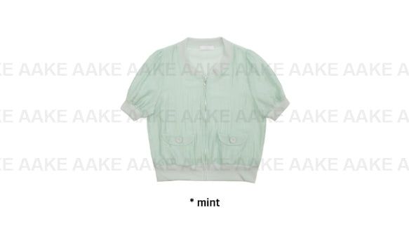 SHEER PUFF JACKET