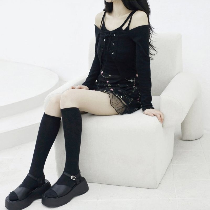 Shimo open toe hoop sandals