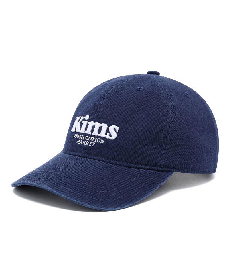 Kims Bam Logo Ball Cap Navy (KIB5MUAA00A)