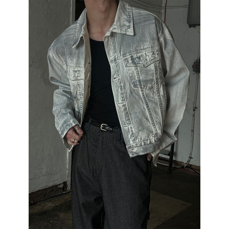 LAURANT（ロラン）の「 [S/S] クロップデニムトラッカージャケット(4color)（ジャケット/アウター）」