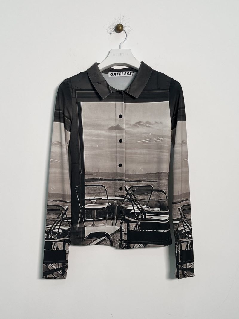 SUNSET COLLAR T-SHIRT