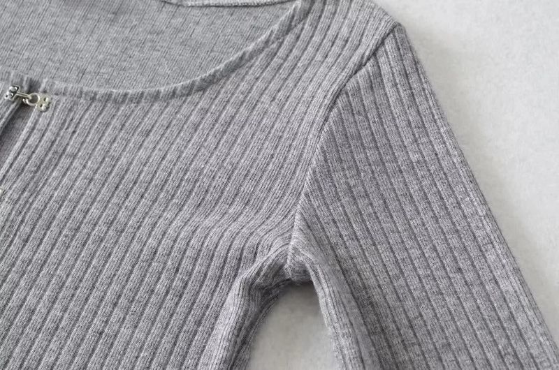 Hook Ribbed Crop Top 232292339