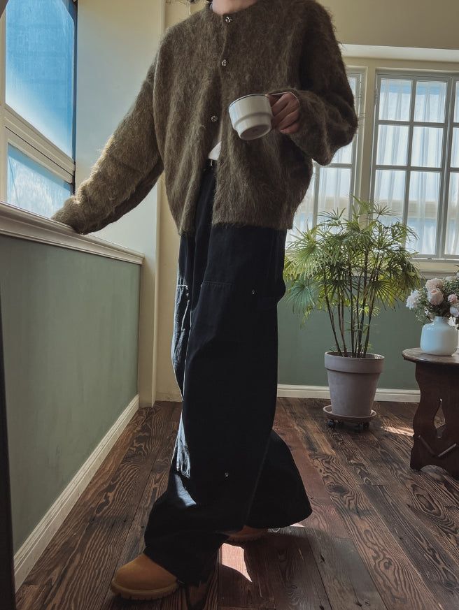Lighton Washed Double Knee Pants