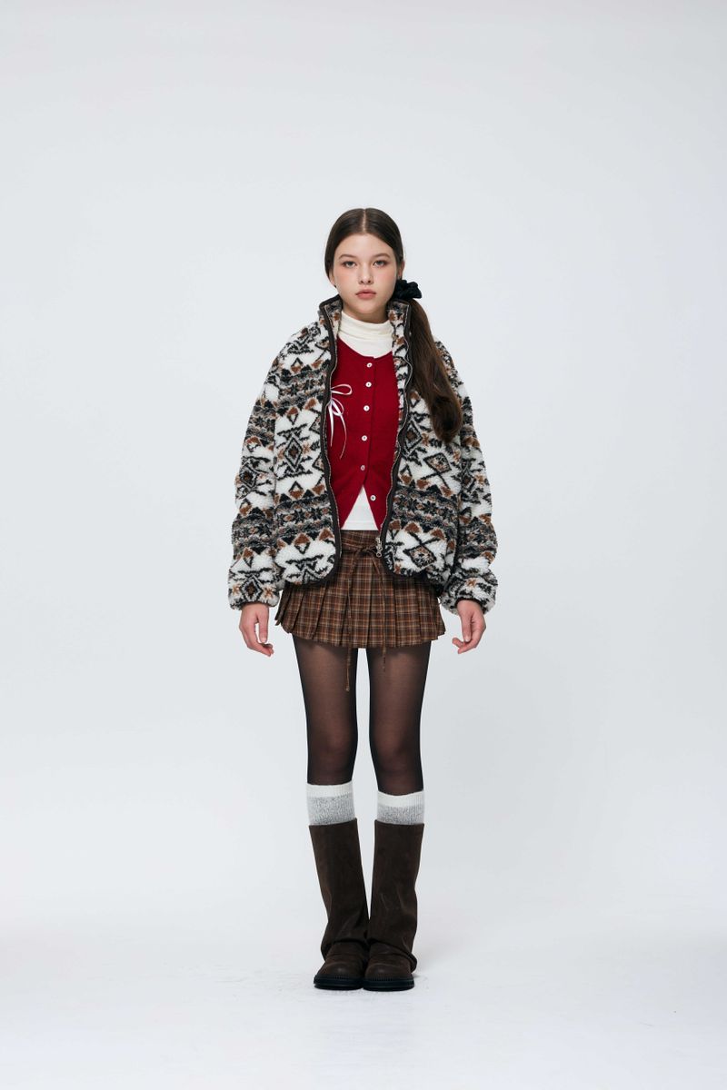 ARIKIM（アリキム）の「NORDEN FLEECE JACKET / BROWN（Jackets/Outerwear）」