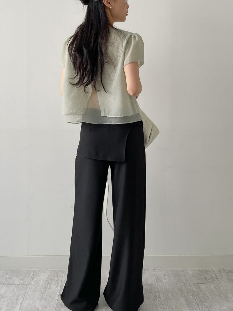 Mahal Wrap Semi-Wide Slacks