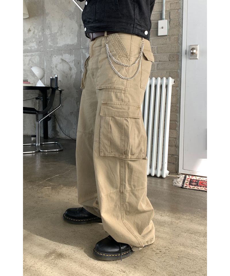 Washing Fatigue Cargo Pants