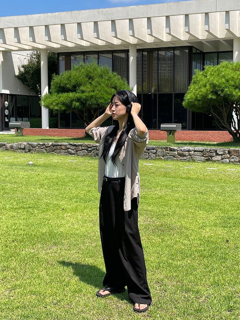 Gracie pintuck basic slacks