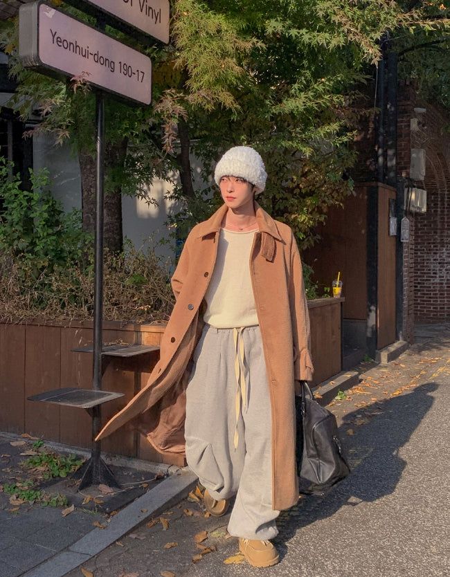Posey Wool Balmacaan Coat