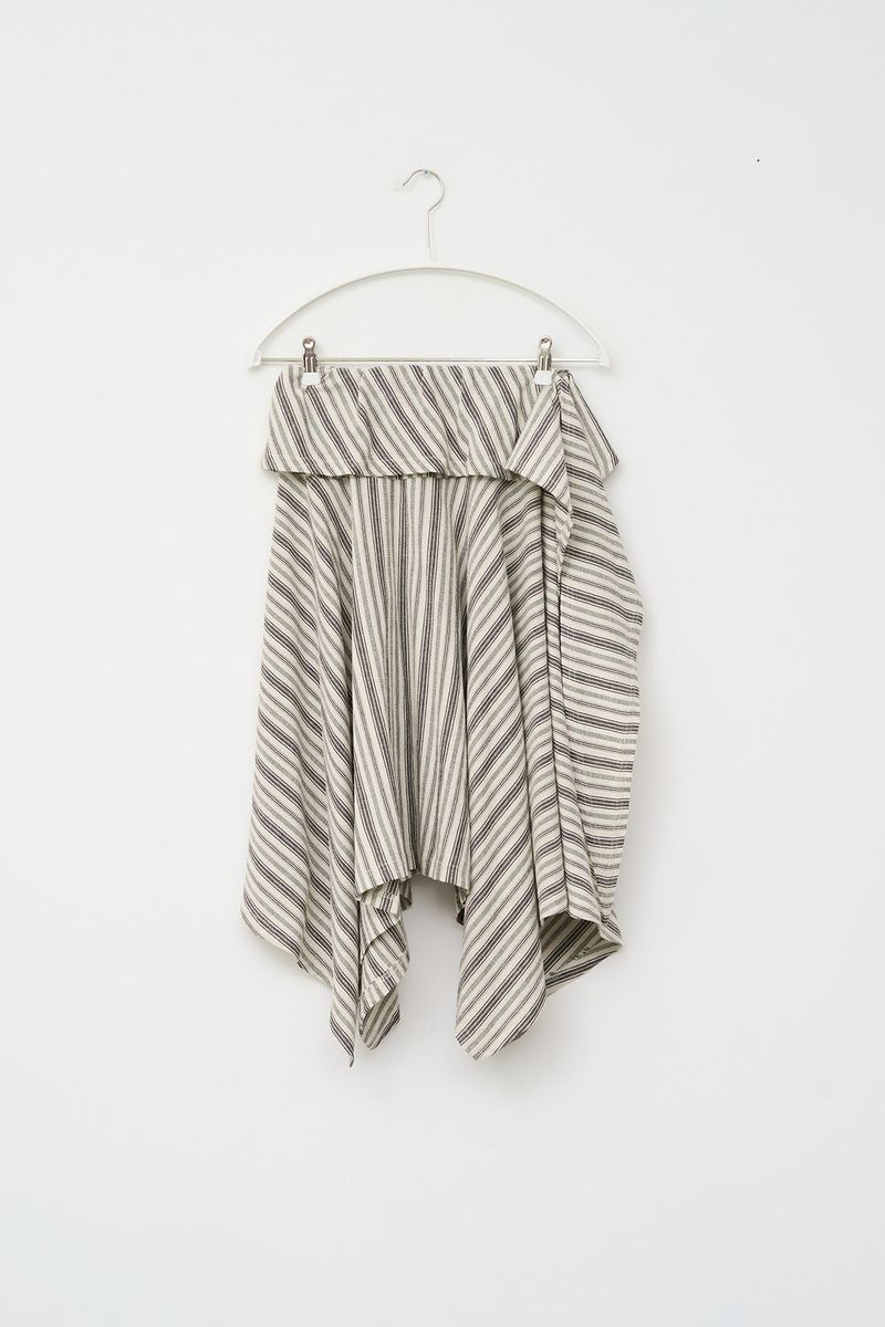 (W) Frin Unbalance Skirt