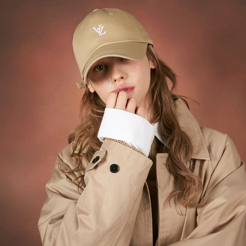 Monogram soft over fit ball cap