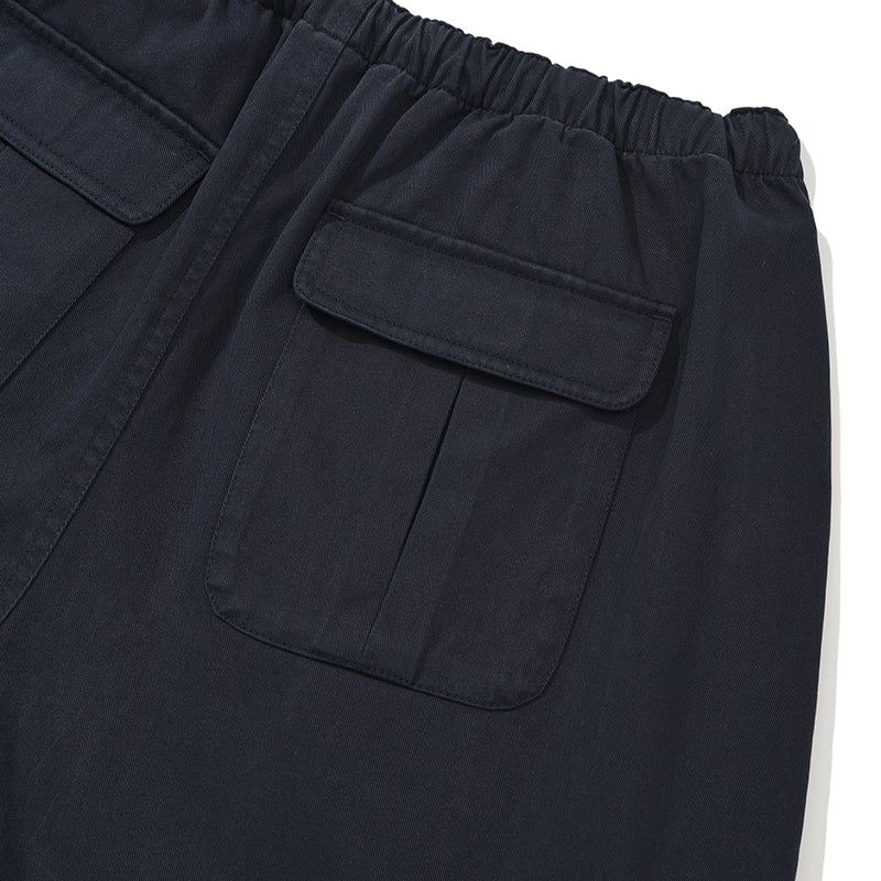 CARGO BERMUDA COTTON PANTS [NAVY]