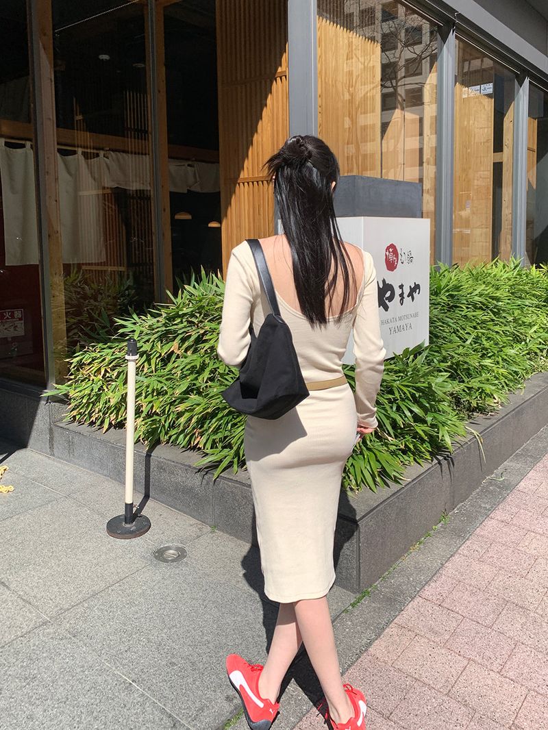[MADE] Jardic Back Long Dress
