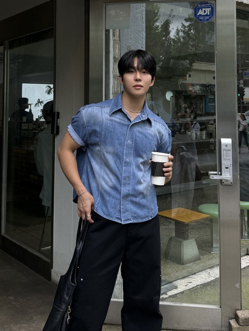Annbe layered pocket pants