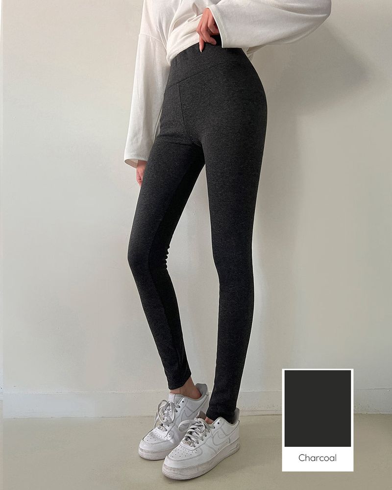 【MADE】High-Waisted Fleece-Lined Leggings