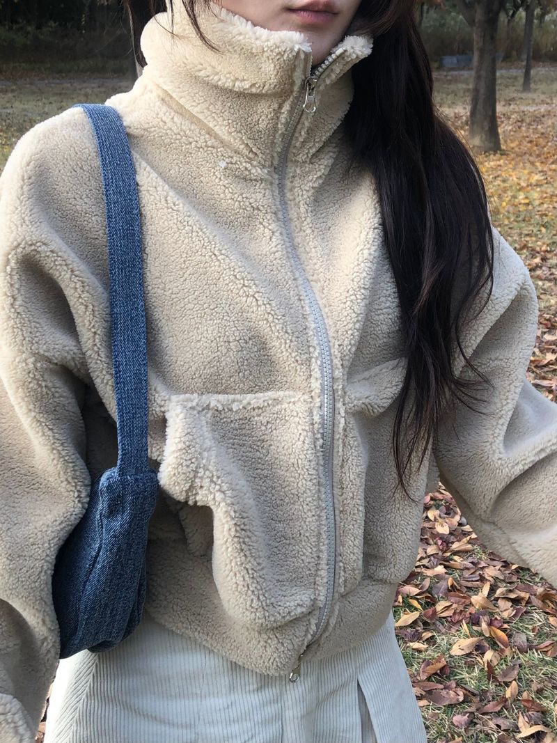 Teddy bear fleece jumper