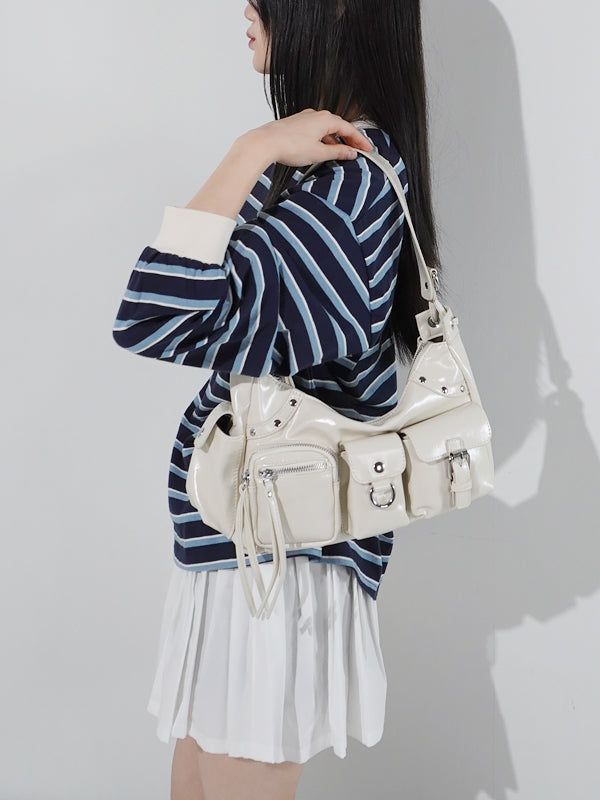 KIXI（キッシー）の「3 Pocket Shoulder Bag（Bags）」