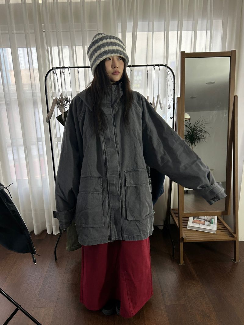 (3color) coki maxi long sk