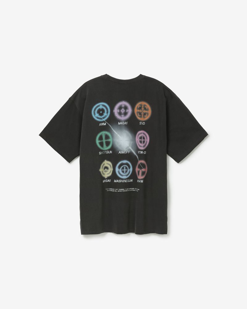 pigment aim T-shirts [ charcoal ]