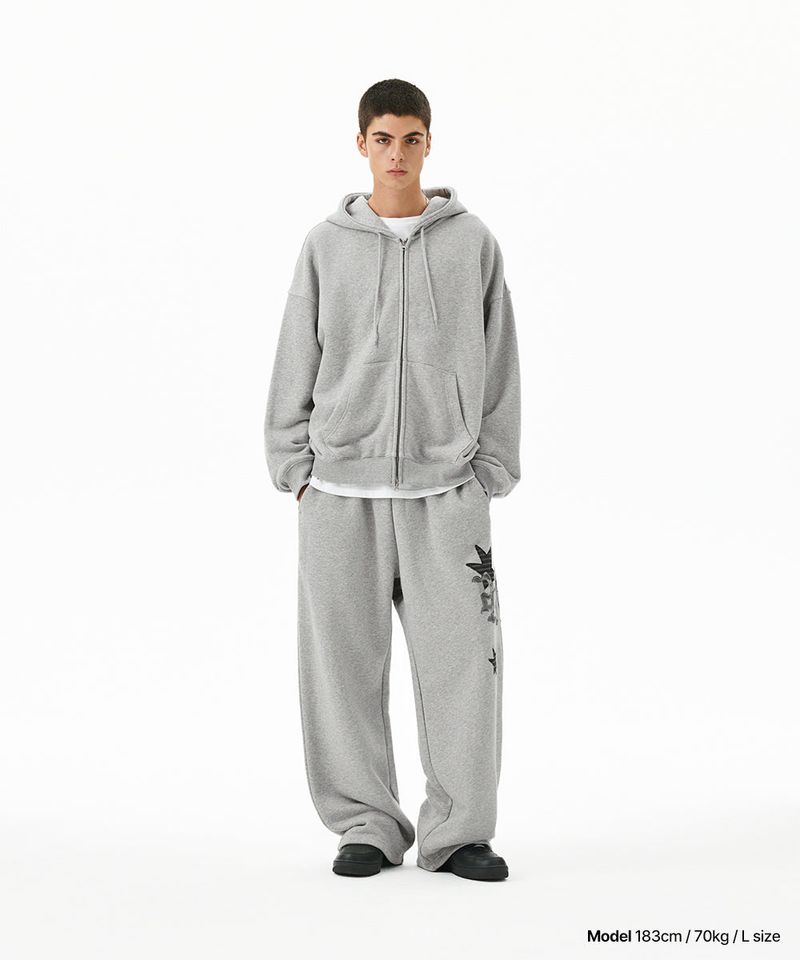 PRAY APPLIQUE SWEAT PANT