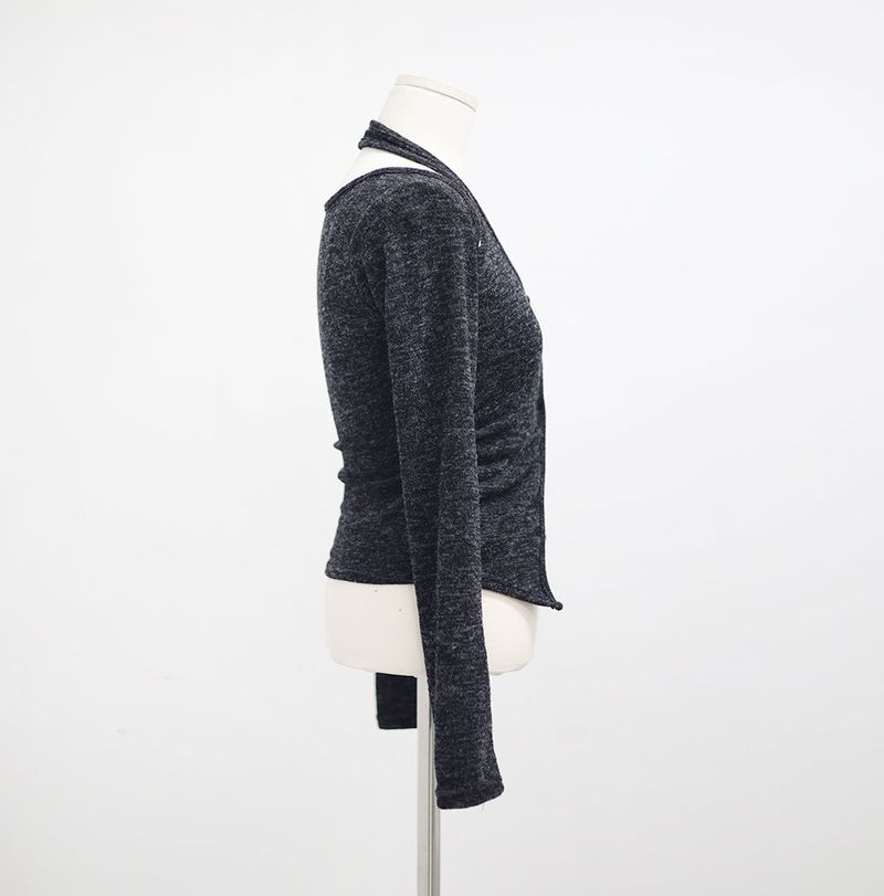Raqueen Halter Team Knit T-Shirt