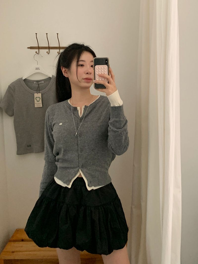 [MADE] MIETTE CASHMERE ROUND CARDIGAN