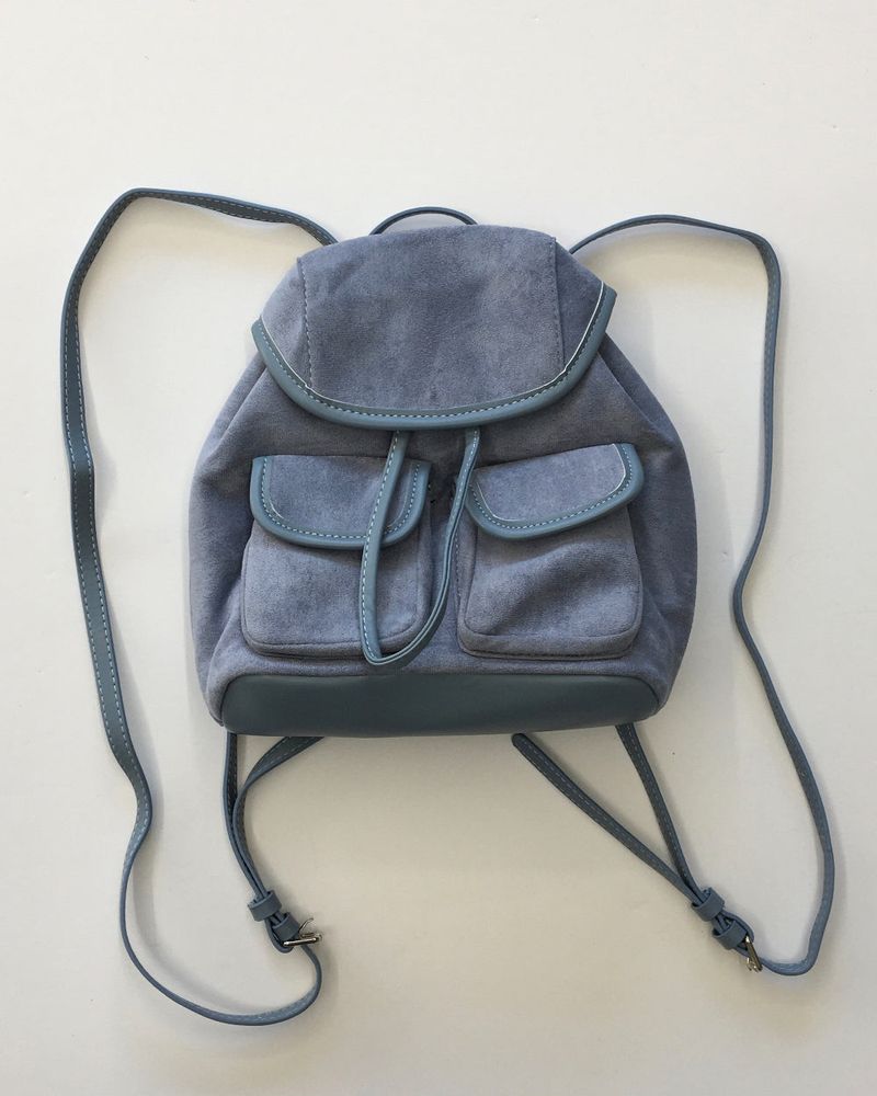Lily Suede Mini Backpack (5color)
