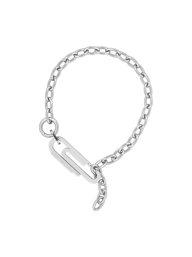 SENTIMENTS（サンティマン）の「NO.583 [SILVER] CLIP RING NECKLACE（Accessories）」