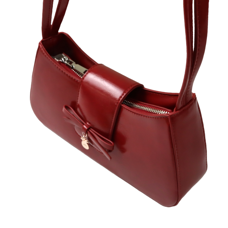 ORNAMENT RIBBON TOTE BAG (4 COLORS)