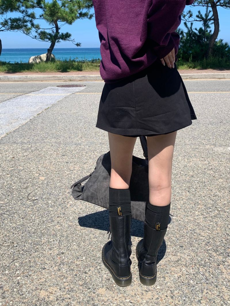 Rush Wrap Layered Short Skort (2c)