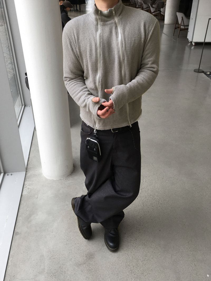 No.1613 O diagonal FH ZIP-UP