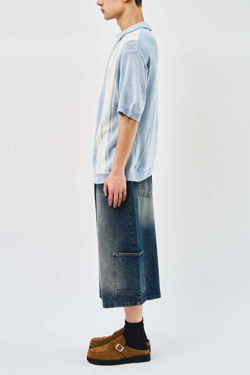 Luna Bermuda Denim (2color)