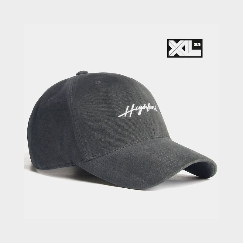 PLATEAU（プラトー）の「ビッグサイズ XL HIGHLAND キャップ ダークグレー（帽子）」