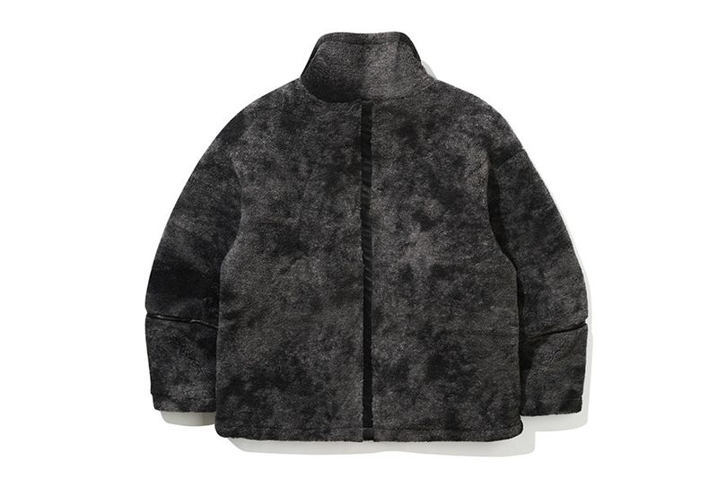 MARBLING FLEECE JACKET
