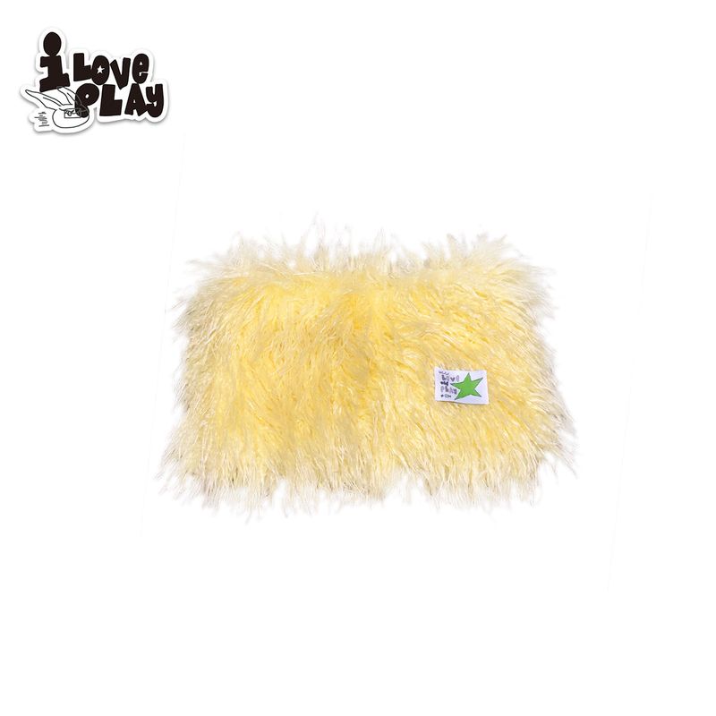 loveplayshop "Lucky Star No. 23" 両面キャップデザインのストライプファーハット