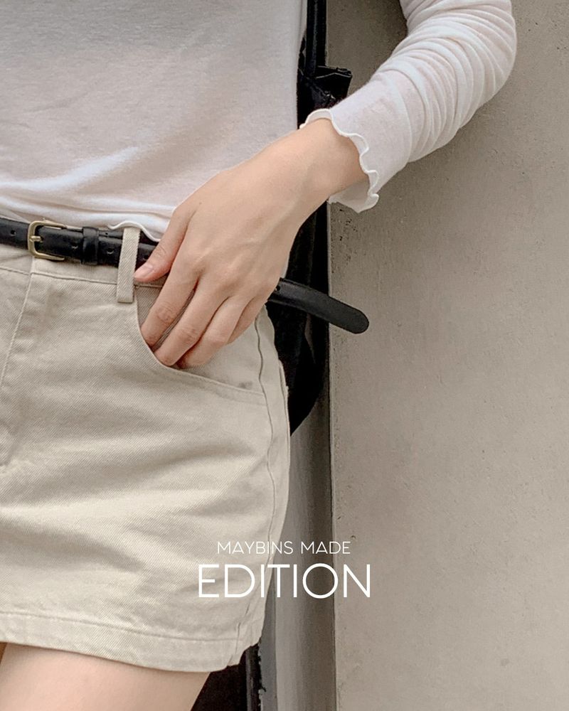 MADE. Ronn wave turtleneck T-shirt
