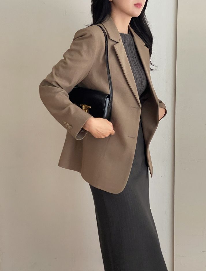 Donnell Tailored Collar Standard Jacket