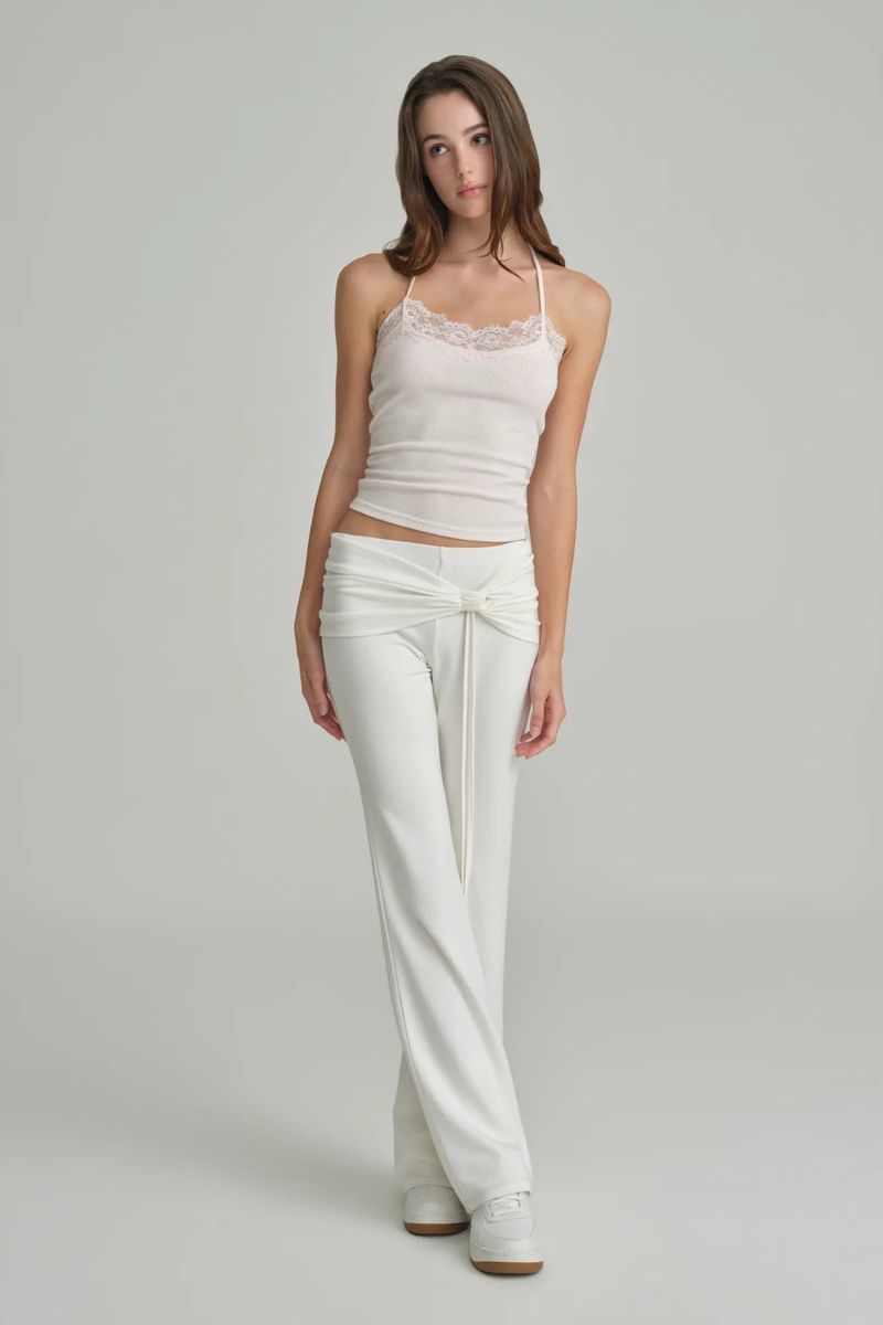 Cream donuts halter tank top, Pink