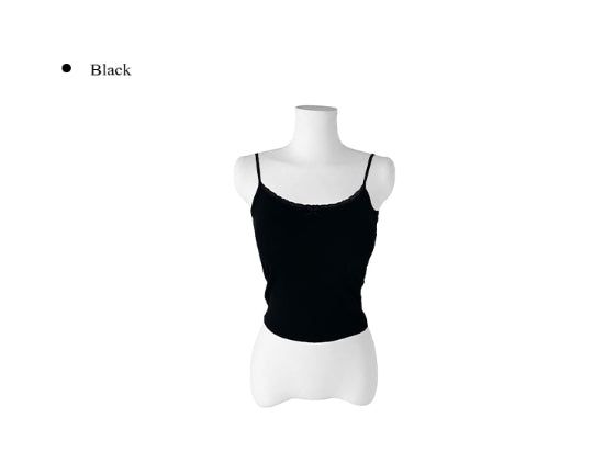 Keto Lace Ribbon Ribbed Sleeveless